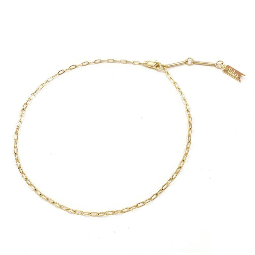 Biko Mini Chainlink Collar- Gold - Styleartist