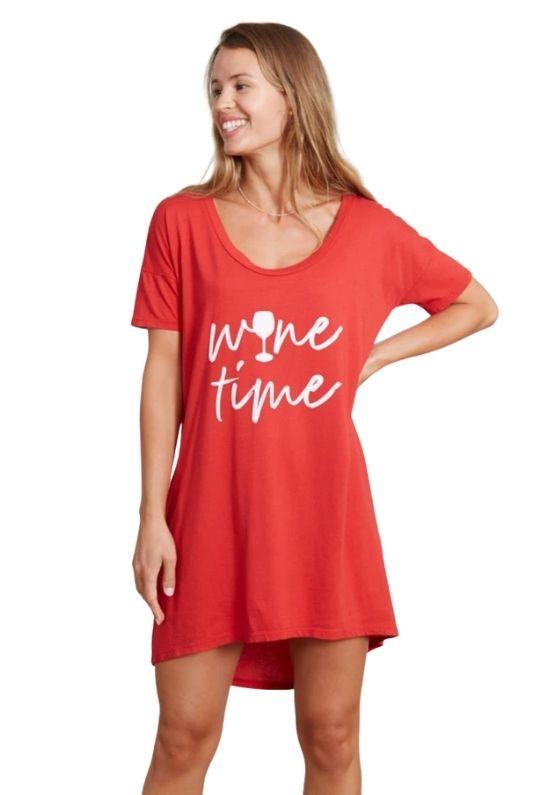 Good Hyouman The Margot Wine Time Tee - Red - Styleartist