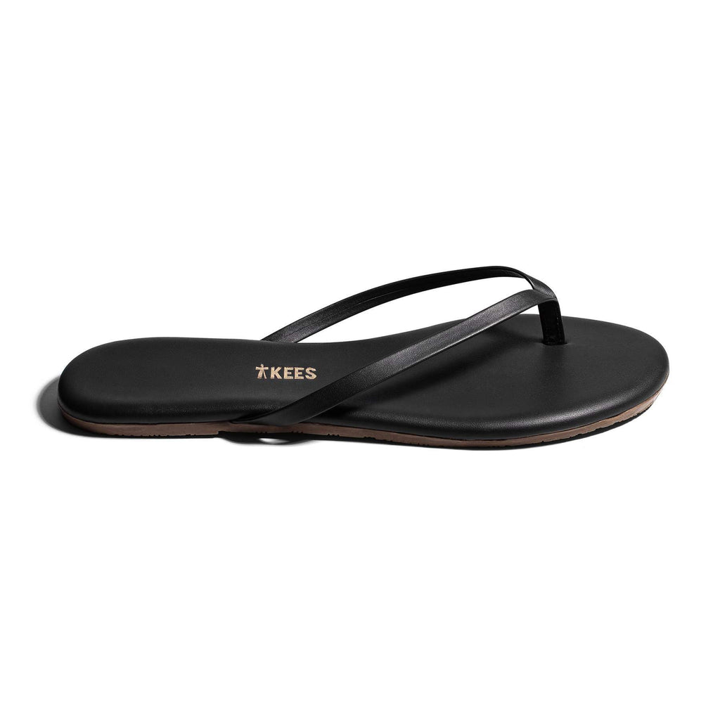 Tkees Lily Liners Flip Flop- Sable Black - Styleartist