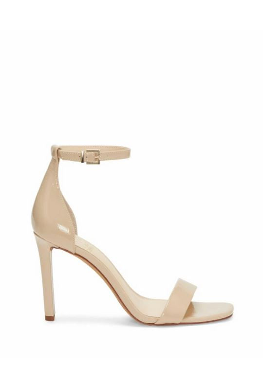 Vince Camuto Lauralie One Band Heeled Sandal - Bisque Naplak - Styleartist
