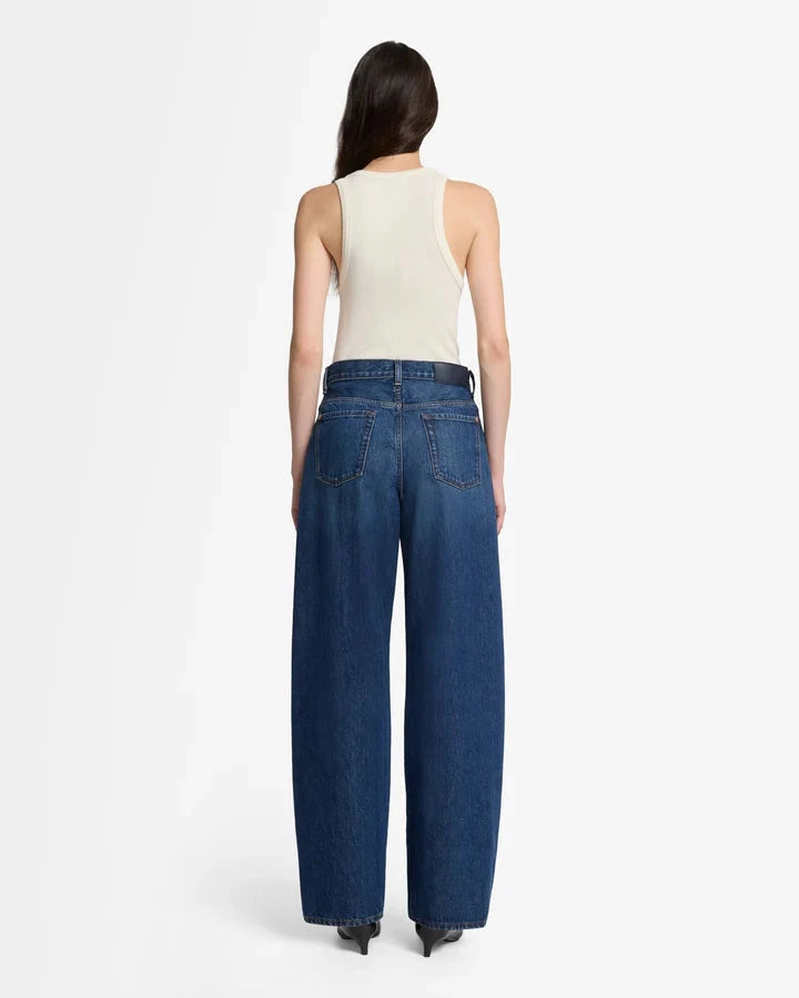 7 For All Mankind Twisted Bonnie Barrel Leg Jean- Radar - Styleartist