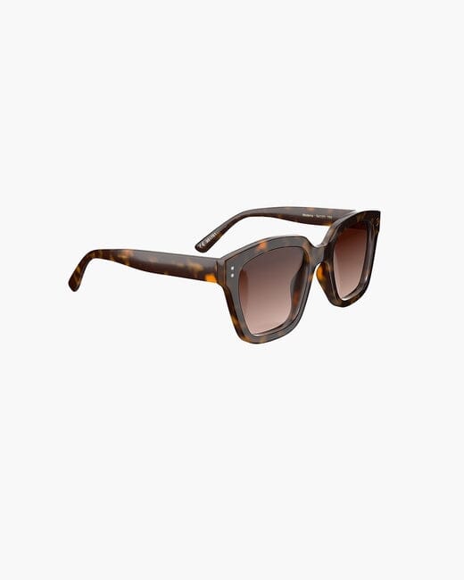 Corlin Eyewear Modena Oversize Frame Sunglasses- Tortoise/Gradual Brown - Styleartist
