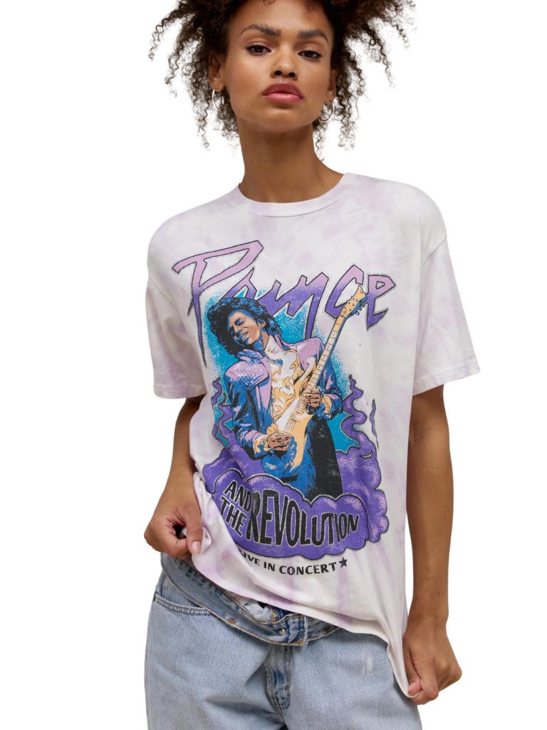 Daydreamer Prince Live in Concert Weekend Tee- Lilac Spiral - Styleartist
