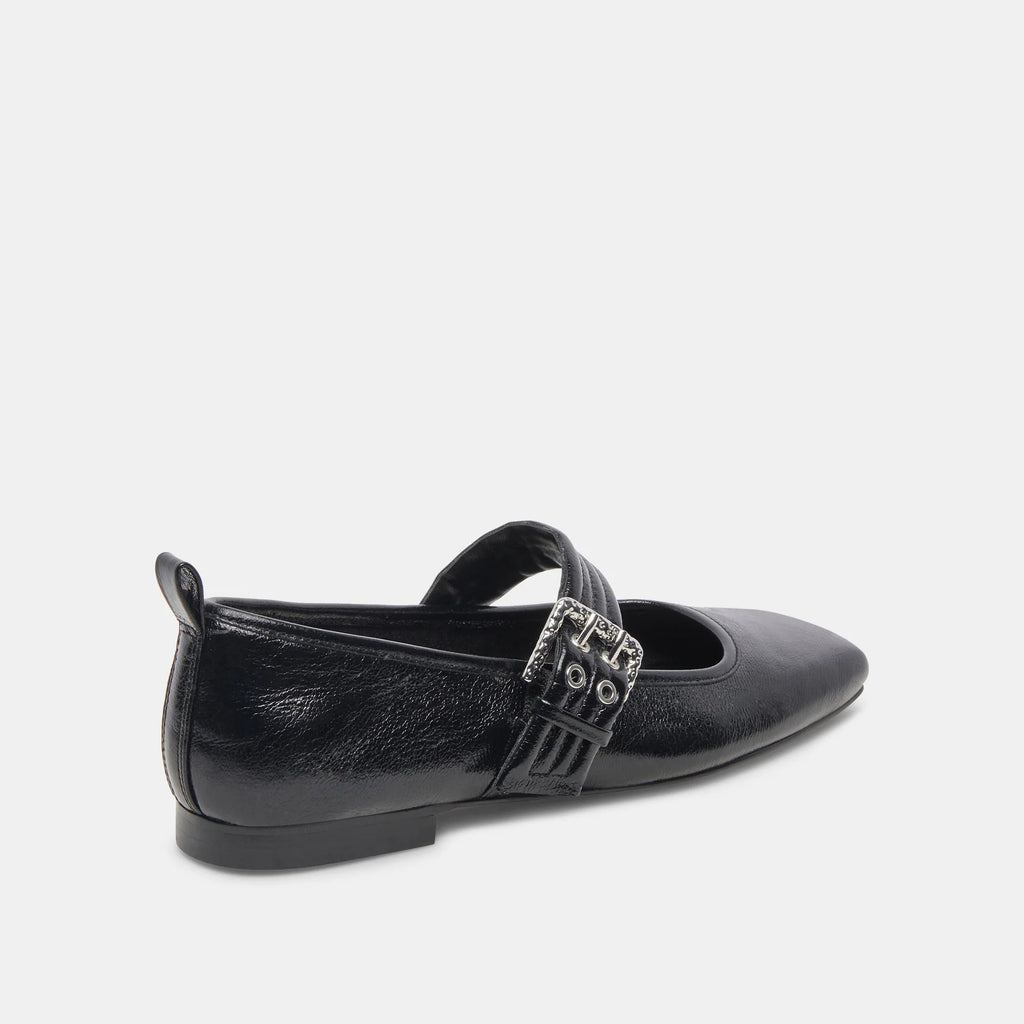 Dolce Vita Arora Mary Jane Flat- Midnight Patent - Styleartist