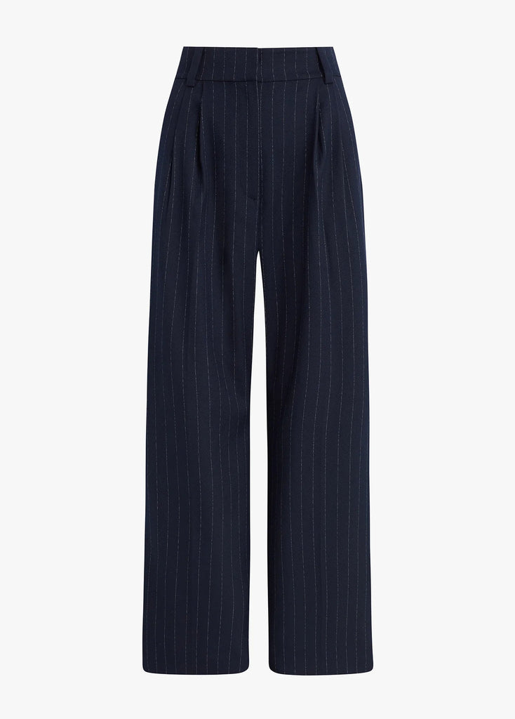 Favorite Daughter The Dream Favorite Pant - Navy Pinstripe - Styleartist