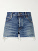 Frame The Long Hang Denim Shorts- Loretta - Styleartist