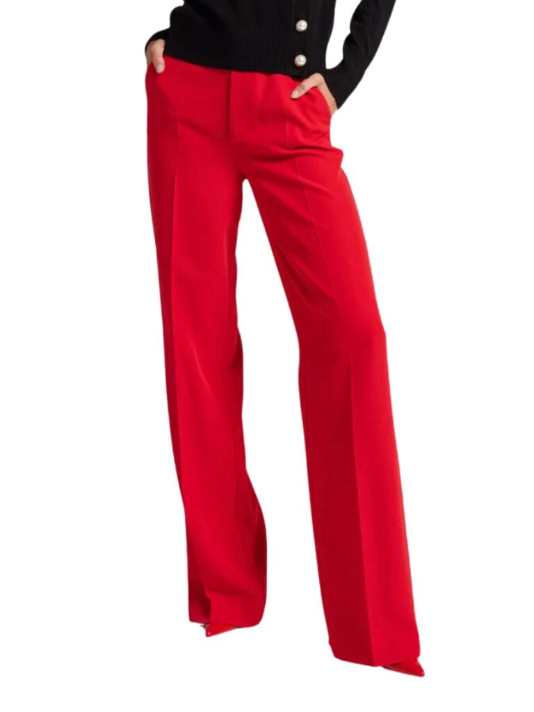 Generation Love Lynette Crepe Pants - Ruby - Styleartist