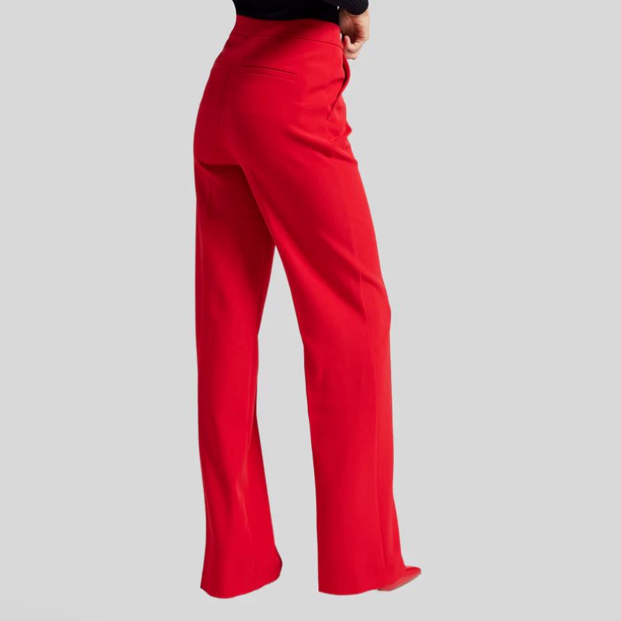 Generation Love Lynette Crepe Pants - Ruby - Styleartist