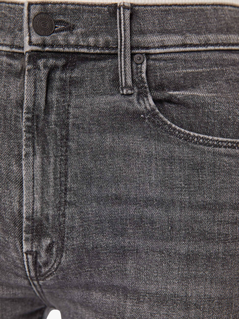 Mother Denim The Dazzler Hover High Rise Straight Leg Jean- Under the Bleachers - Styleartist