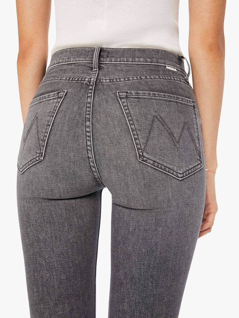 Mother Denim The Dazzler Hover High Rise Straight Leg Jean- Under the Bleachers - Styleartist