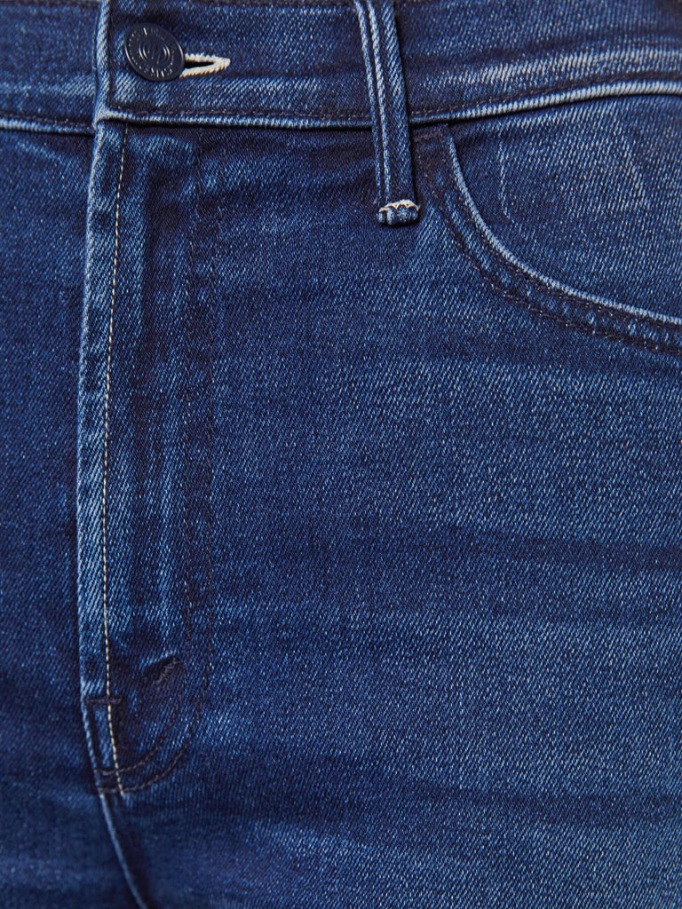 Mother Denim The Hustler Roller Sneak High Rise Wide Leg Jeans- Homecoming High - Styleartist