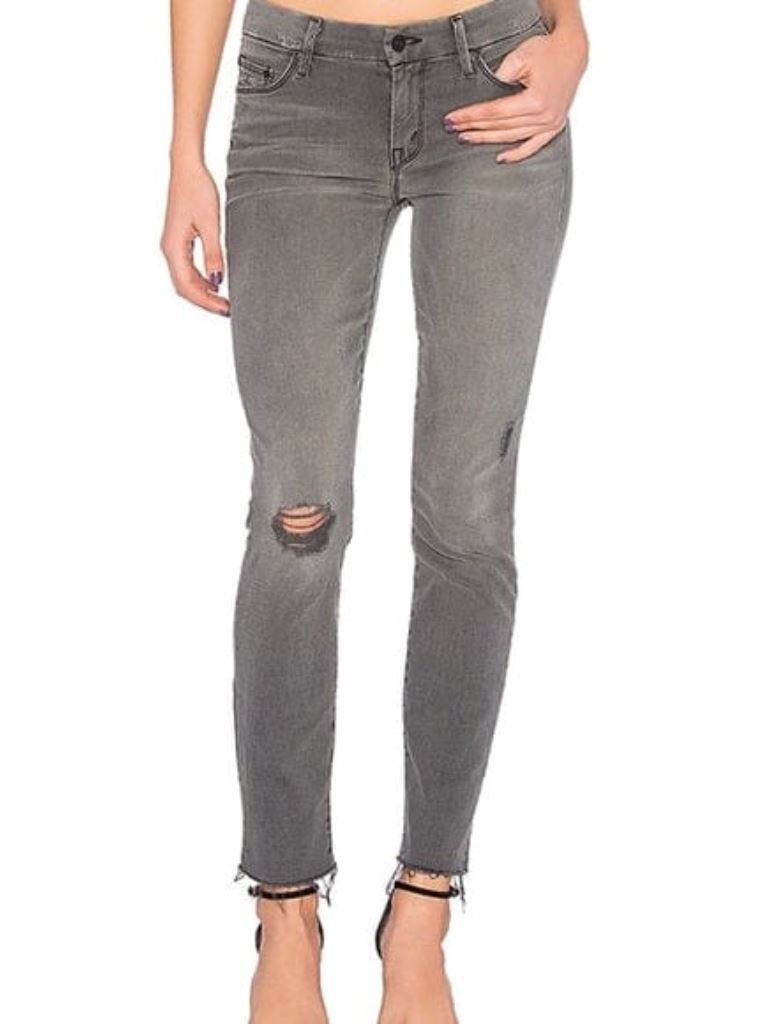 Mother Denim The  Looker Ankle Fray Skinny Jean- Last Chance Saloon - Styleartist