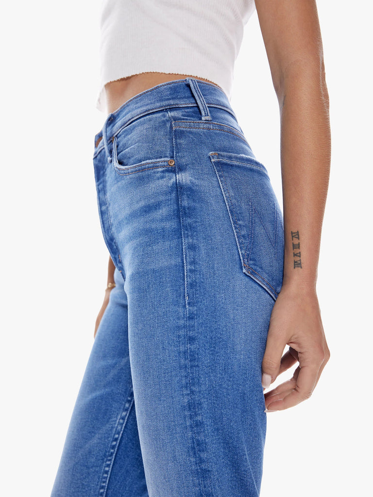 Mother Denim The Tomcat Straight Leg Jean Layover Blue Wash