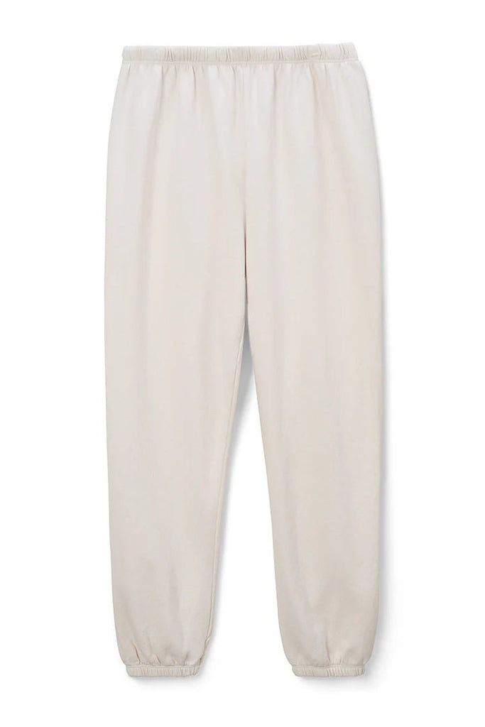 perfectwhitetee Johnny French Terry Easy Sweatpant - Sugar - Styleartist