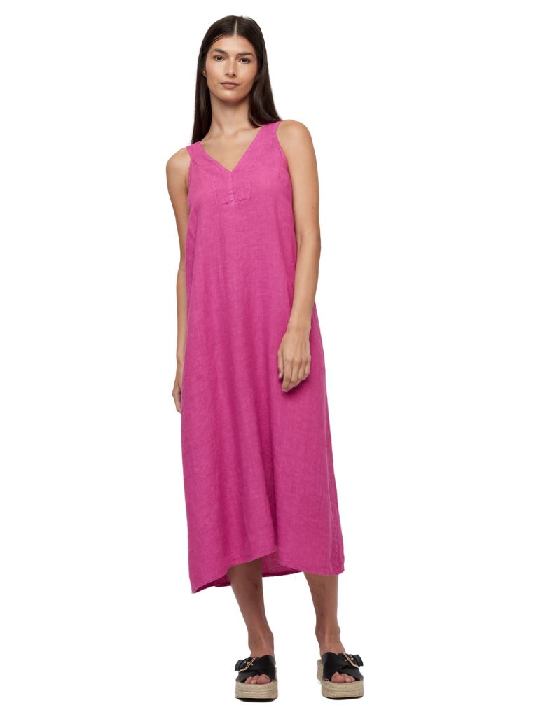 pistache linen dress Pistache - Linen Dress