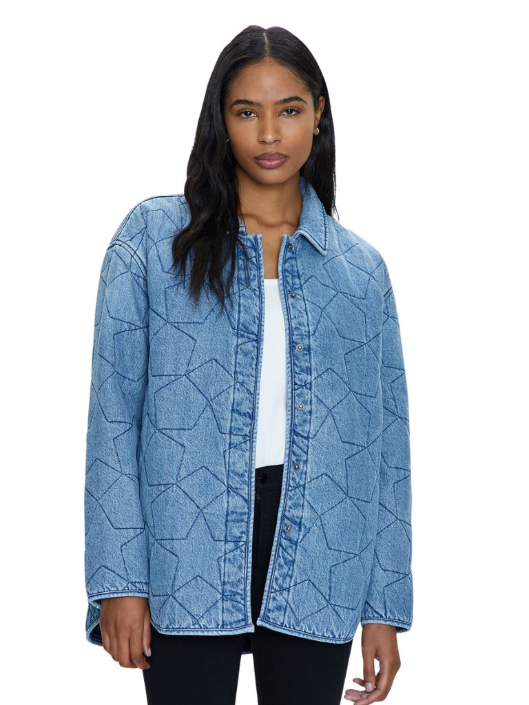 Pistola Alyssa Quilted Shacket- Marmont Star - Styleartist