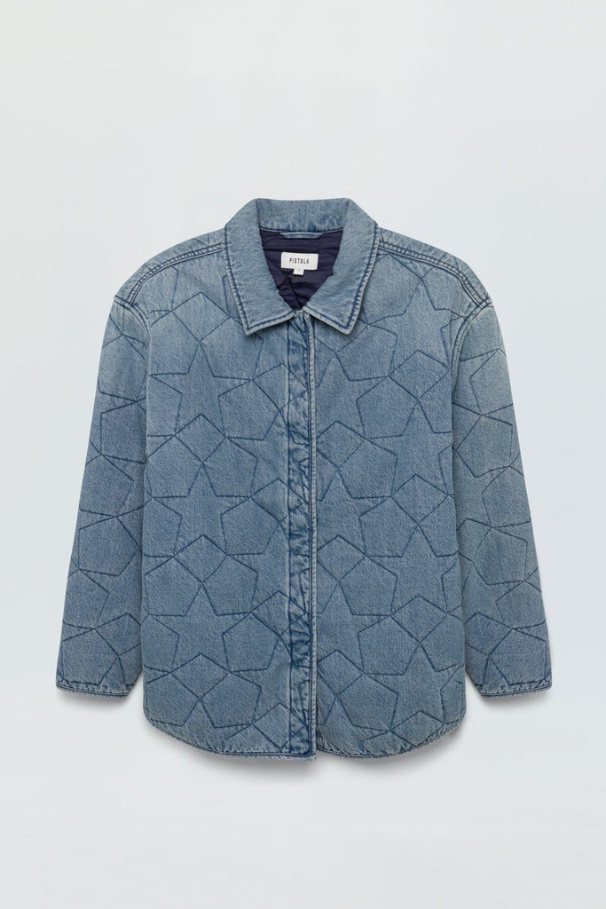 Pistola Alyssa Quilted Shacket- Marmont Star - Styleartist