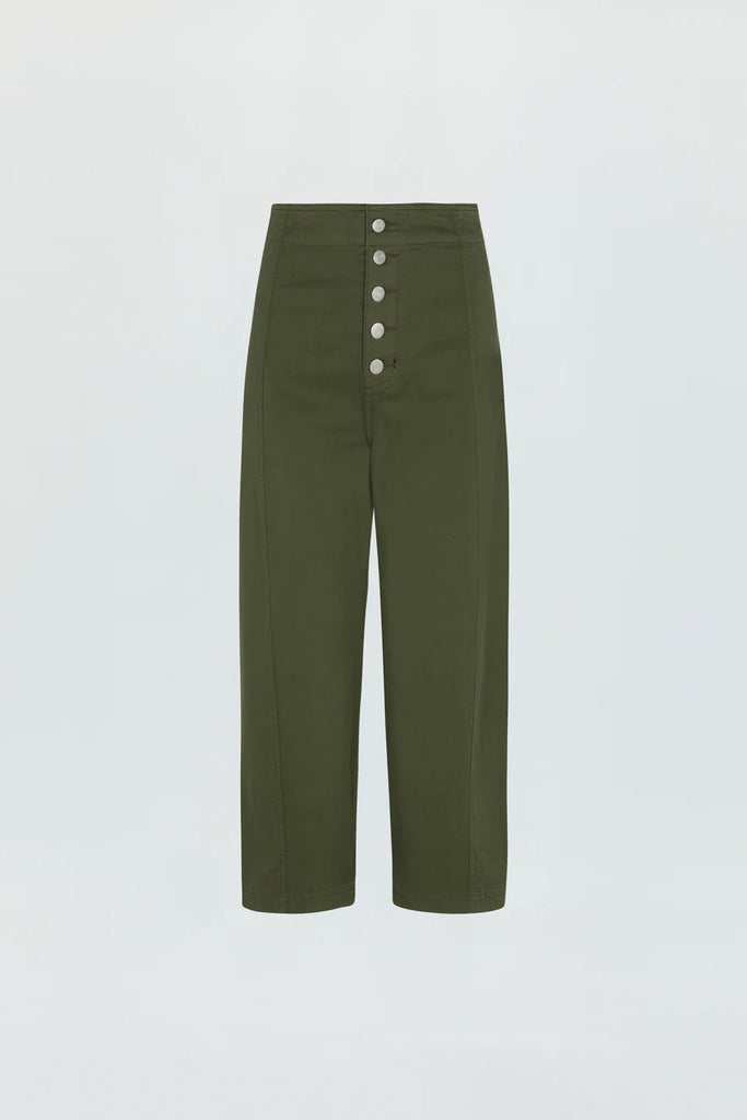 Pistola Suki Barrel Leg High Waist Trouser - Admiral - Styleartist