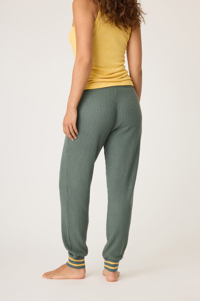 PJ Salvage Campfire Cozy Thermal Lounge Pant - Sage Leaf - Styleartist