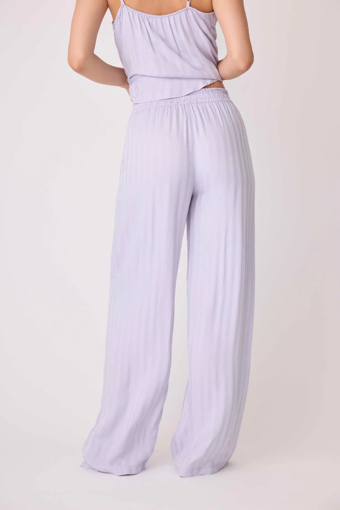 PJ Salvage Sunday Sateen Pant- Soft Orchid - Styleartist