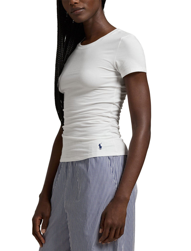 Polo Ralph Lauren Crew Neck T-Shirt- White Cloud - Styleartist