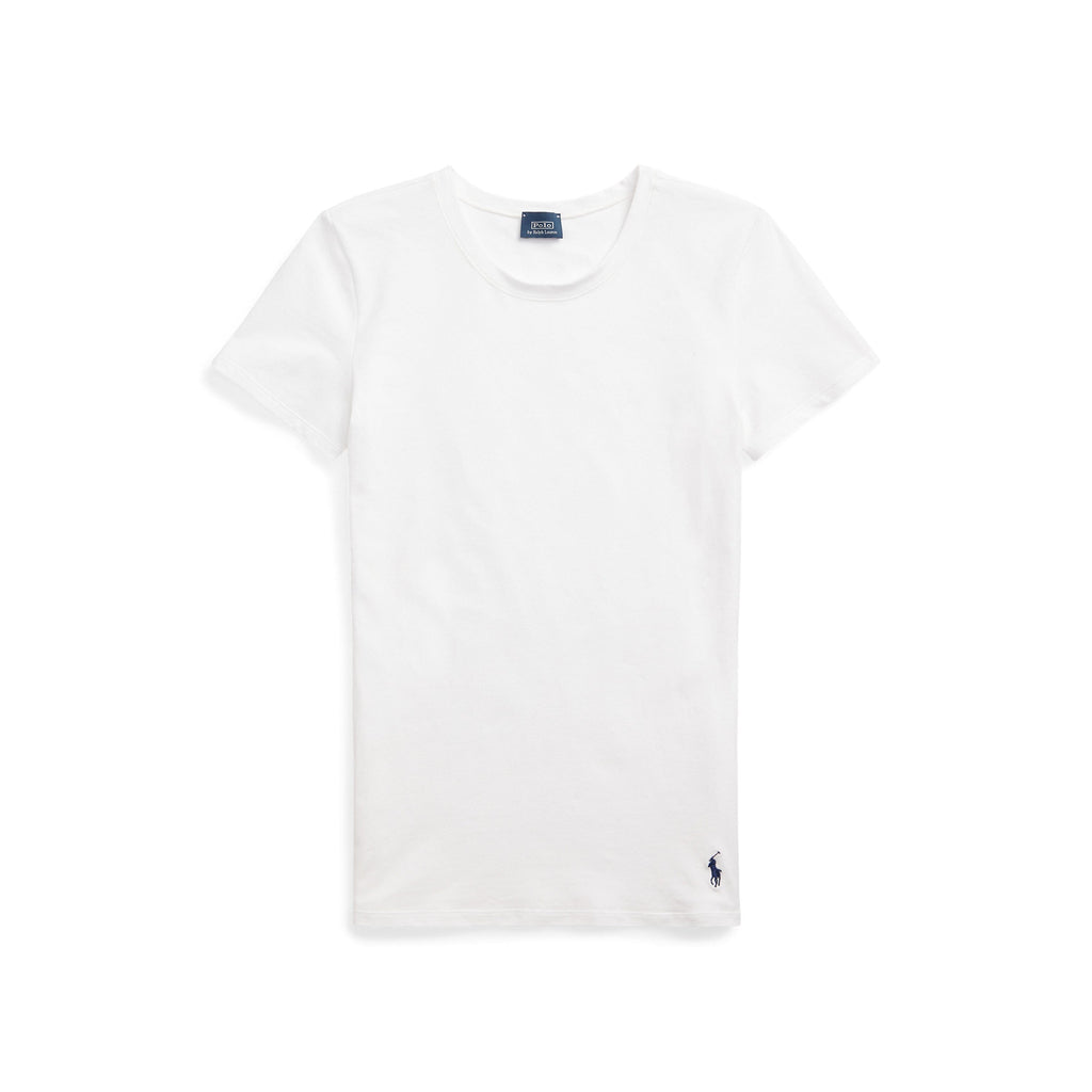 Polo Ralph Lauren Crew Neck T-Shirt- White Cloud - Styleartist