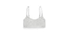 Polo Ralph Lauren Logo Scoop Bralette- Heather Grey