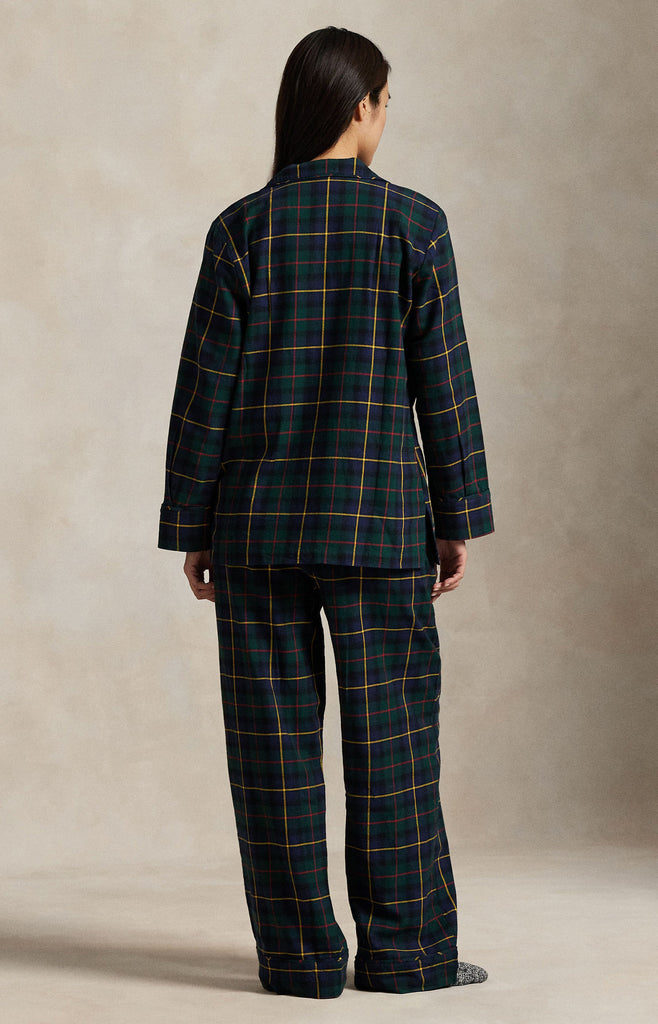 Polo Ralph Lauren Madison Flannel PJ Set- Polo Tartan - Styleartist