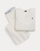 Polo Ralph Lauren Waffle-Knit Short Sleeve Pajama Set- Ecru - Styleartist
