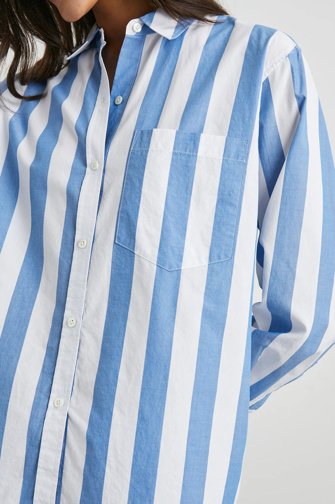 Rails Arlo Classic Button Down Shirt- Rue Stripe - Styleartist