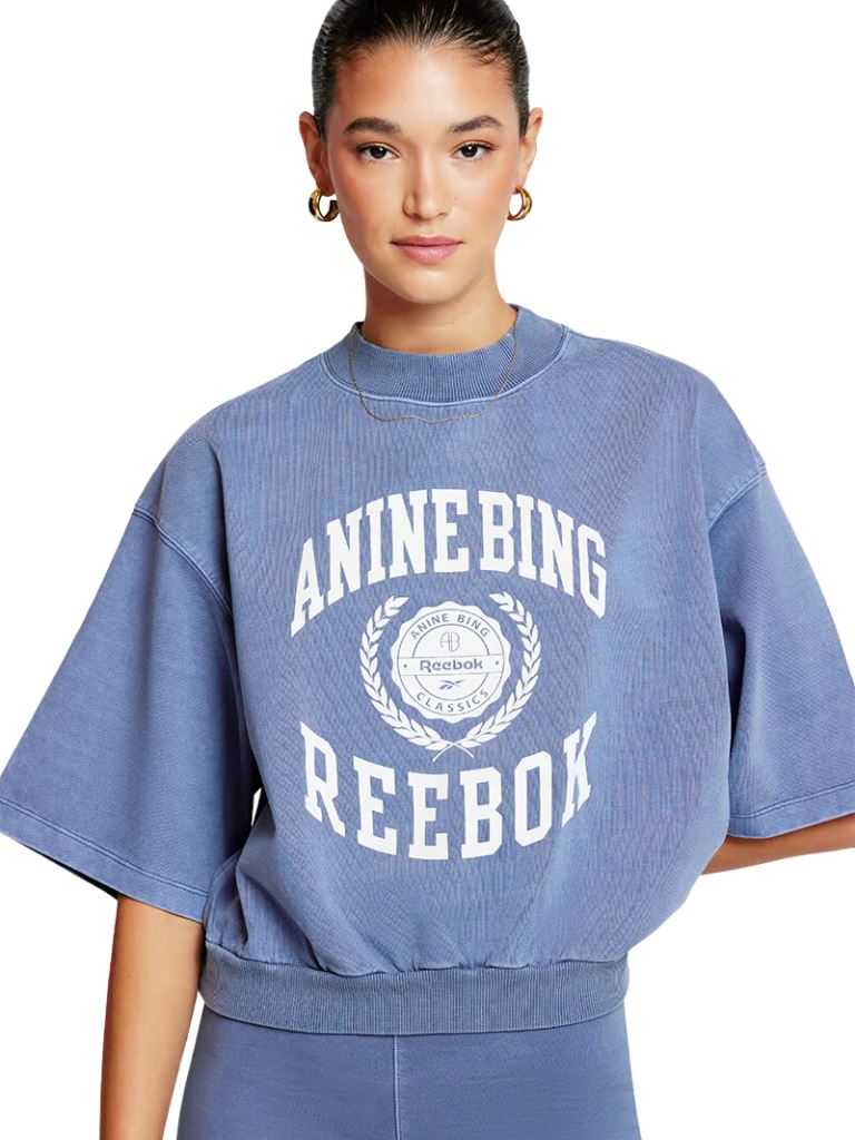 Reebok X Anine Bing T-Shirt - Batik Blue - Styleartist