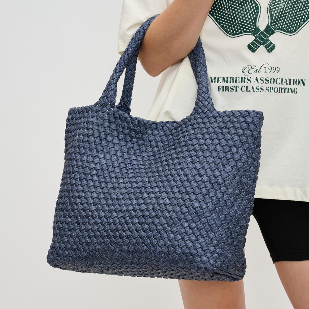 Sol and Selene Sky's the Limit Medium Tote - Dark Denim - Styleartist