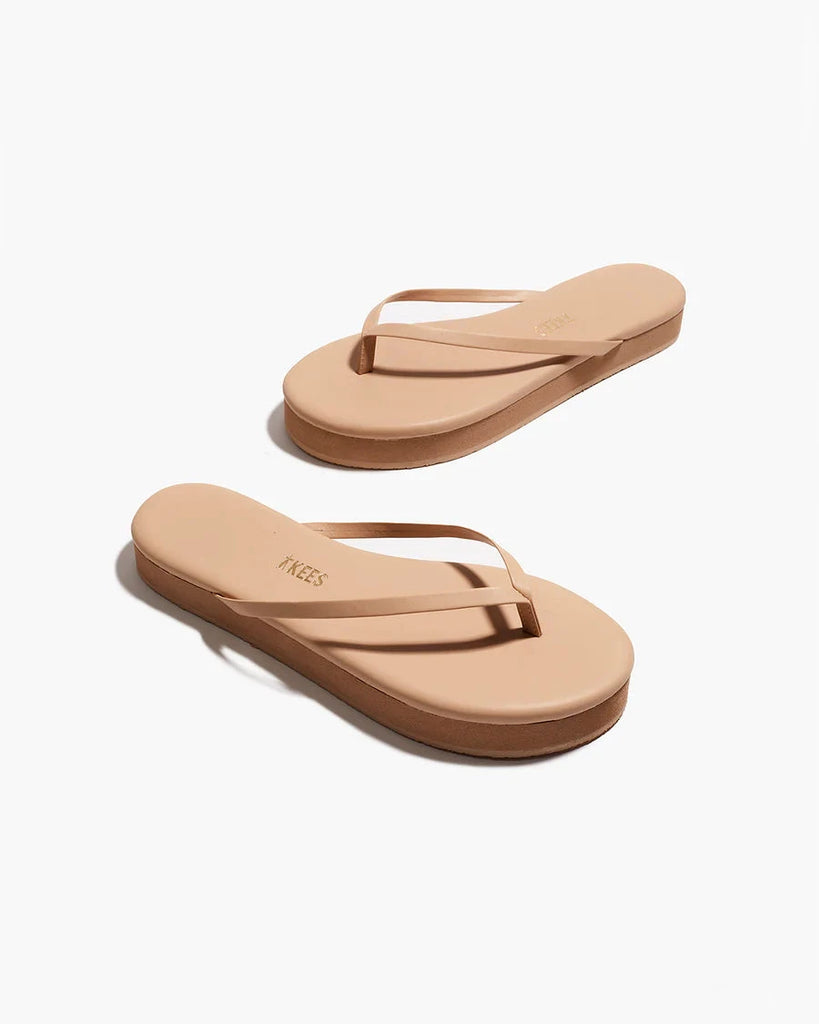 Tkees Lily Platforms Flip Flop- Sunkissed