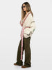 Zadig & Voltaire Alpa Cardigan Coat- Cream With Sunset Pattern - Styleartist