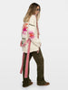 Zadig & Voltaire Alpa Cardigan Coat- Cream With Sunset Pattern - Styleartist