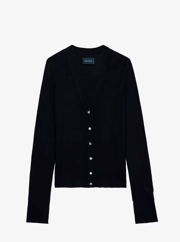 Zadig & Voltaire Jemma Cardigan - Encre - Styleartist