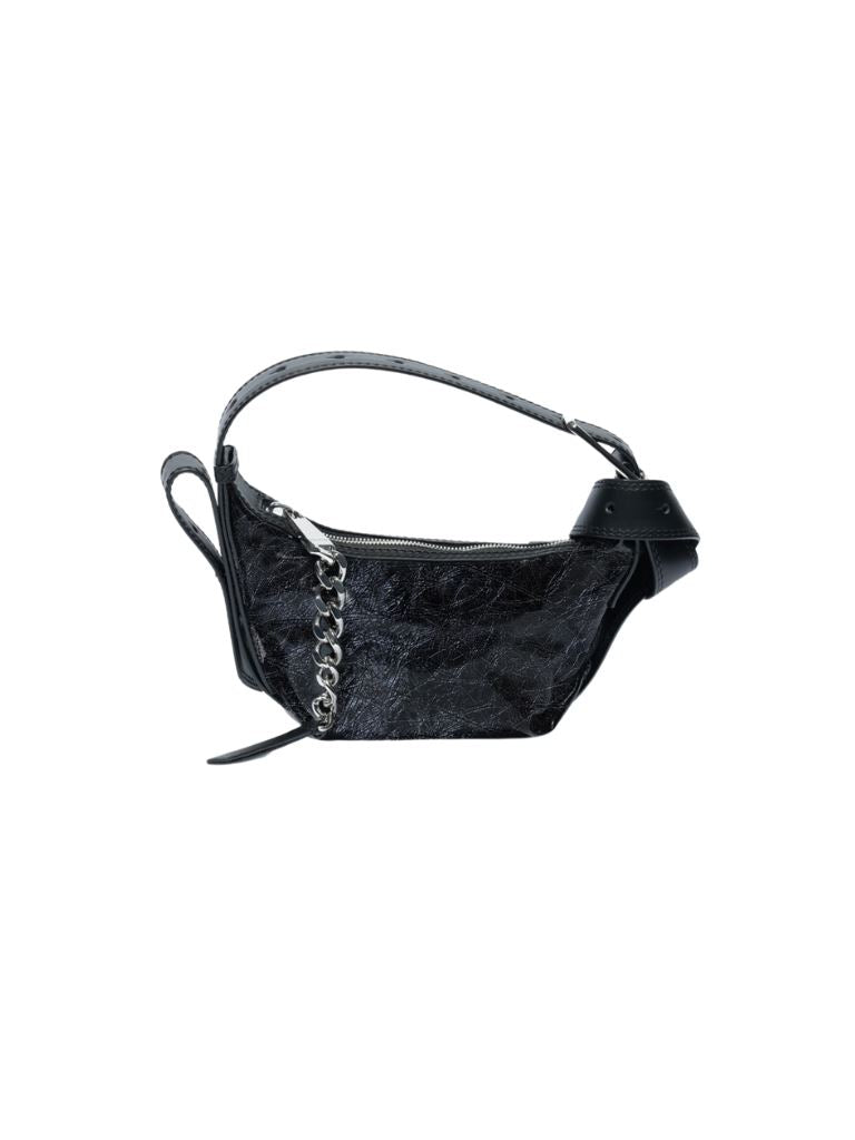 Zadig & Voltaire Le Cecilia Mini Bag- Black Crease - Styleartist