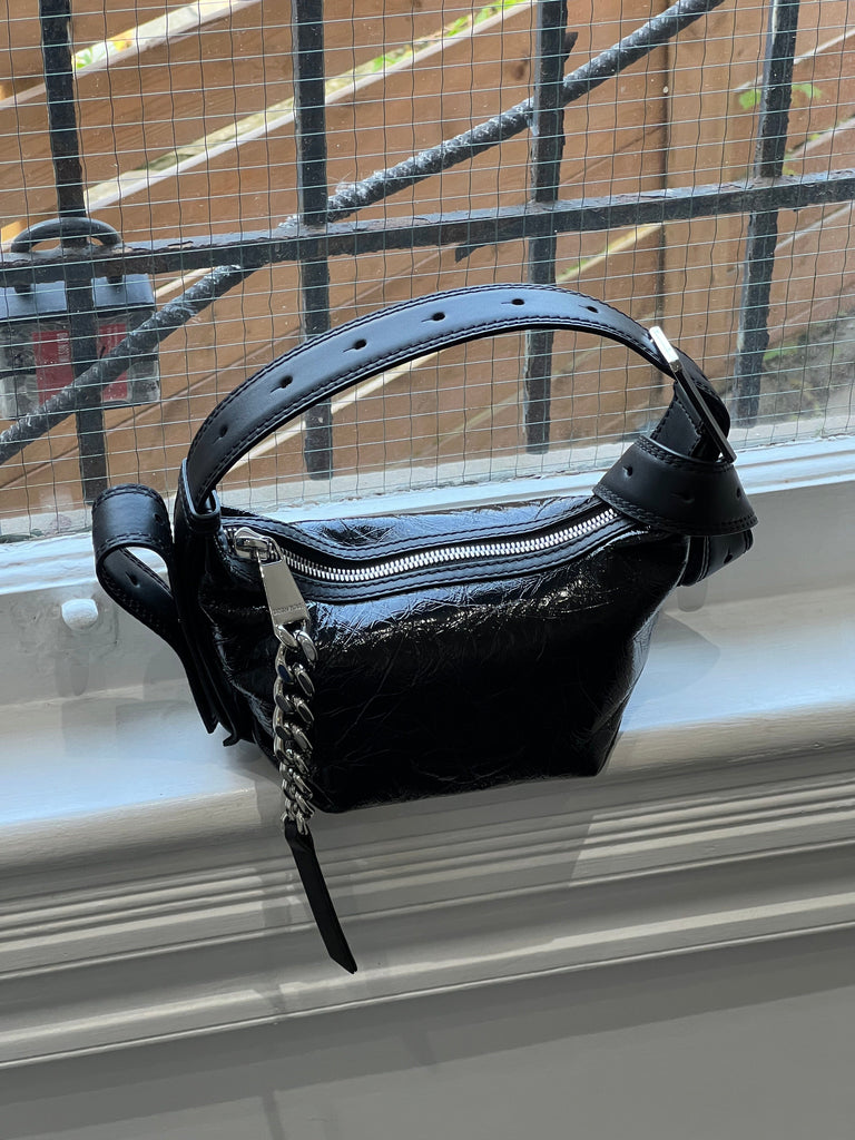 Zadig & Voltaire Le Cecilia Mini Bag- Black Crease - Styleartist