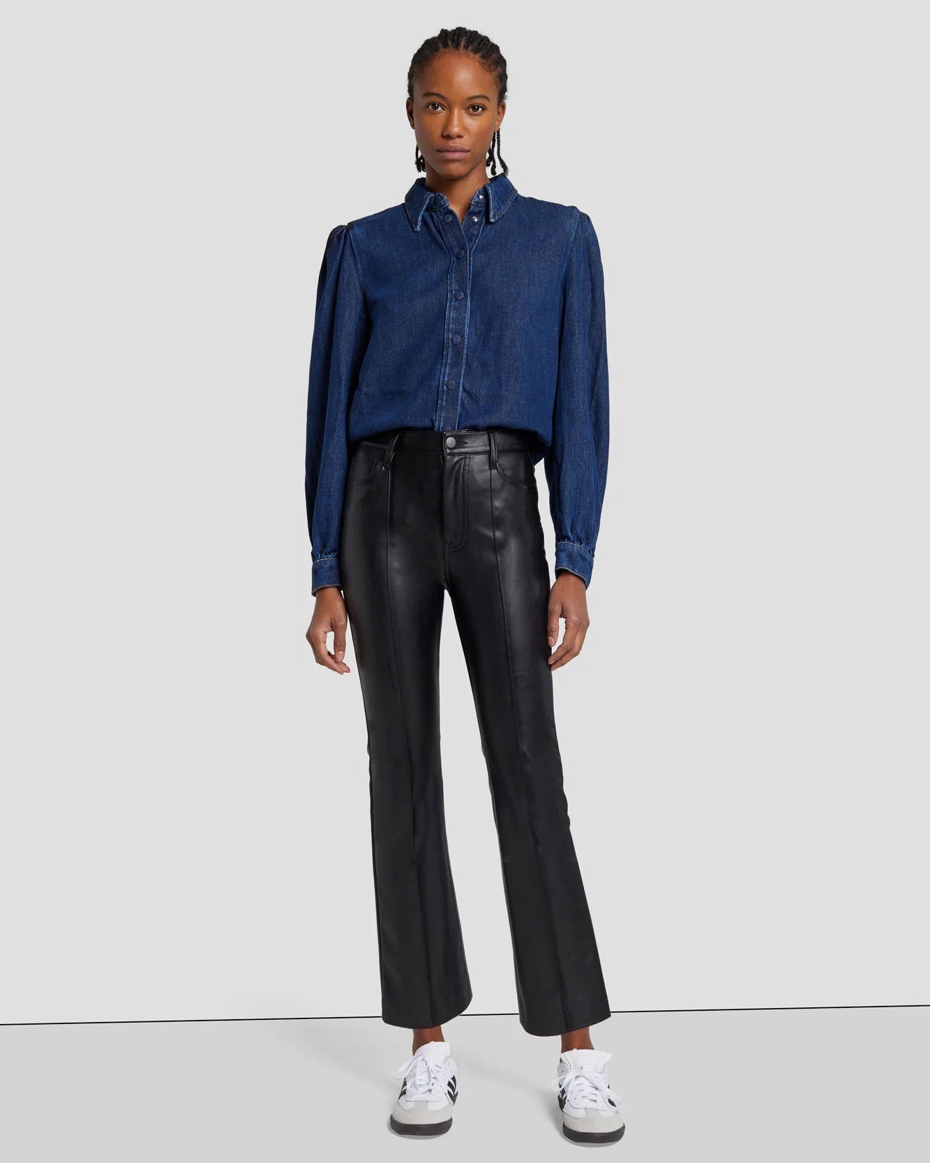 7 for all mankind faux leather dress itsalexischristine on LTK