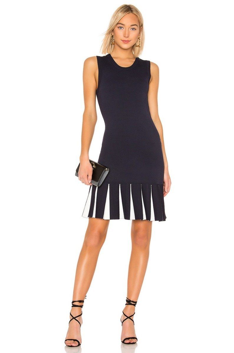 Bailey 44 Batten Down Sweater Dress- Midnight/Chalk Styleartist Bailey 44 Batten Down Sweater Dress- Midnight/Chalk Styleartist