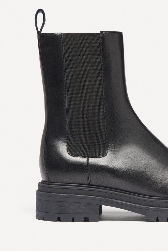 Ba&sh Coda Chelsea Boots- Black - Styleartist