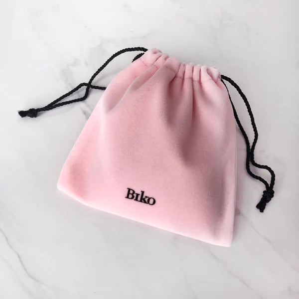 Biko Contour Hoop Earrings - Gold - Styleartist