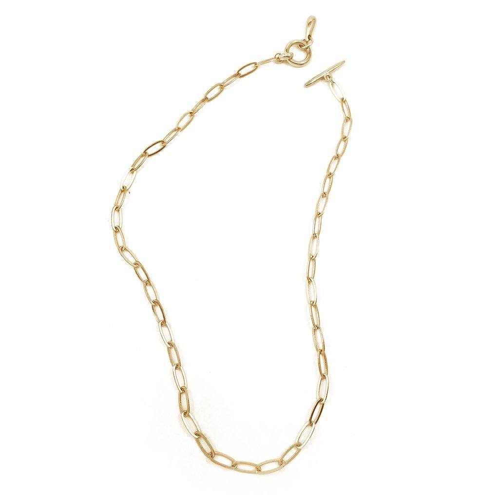 Biko Fine Chainlink Collar- Gold - Styleartist