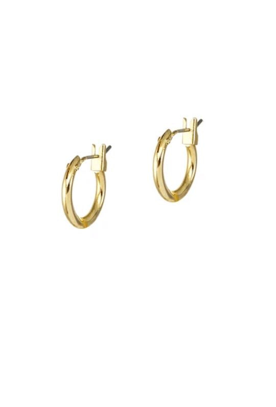 Biko Galina 2-in-1 Hoop Earrings (Mini) - Gold - Styleartist