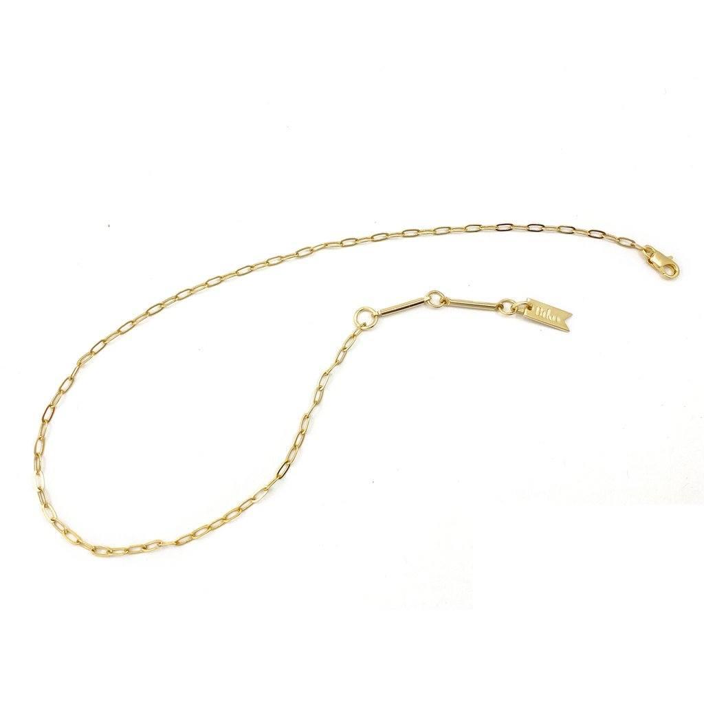 Biko Mini Chainlink Collar- Gold - Styleartist