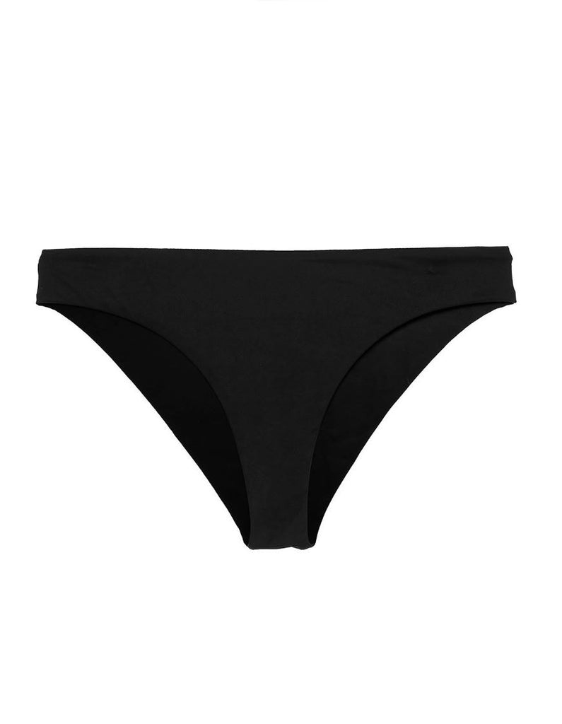 Eberjey So Solid Annia Bikini Bottom - Black - Styleartist