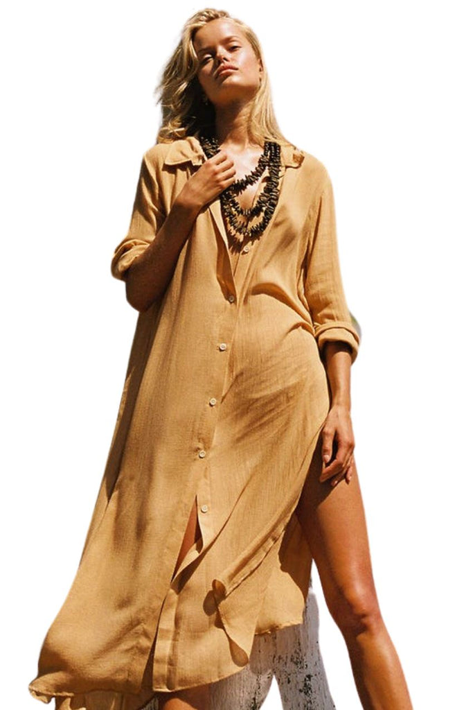 Eberjey Summer of Love Irina Cover Up- Straw - Styleartist