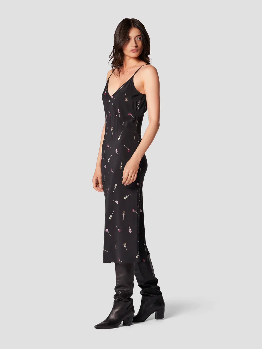 equipment black silk dress Equipment Equipment Claudette Silk Satin Dress 450.00