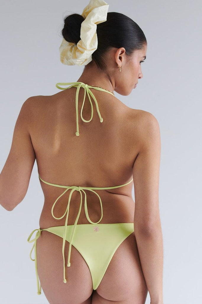 Frankies Bikinis xSydney Sweeney Venice Bikini Bottom- Key Lime - Styleartist
