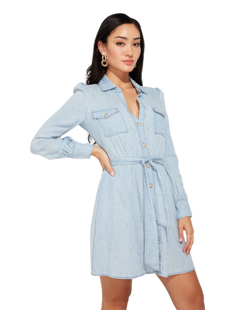 generation love denim dress gretchenrossi on LTK
